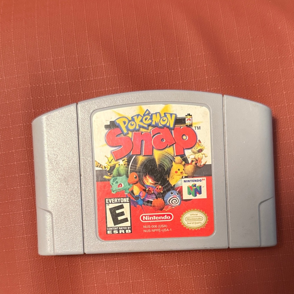 Nintendo Pokémon Snap Game Cartridge - Gray